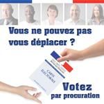 Election présidentielle 2012 : Vote par procuration. Du 22 avril 2021 au 6 mai 2012 à Strasbourg. Bas-Rhin. 